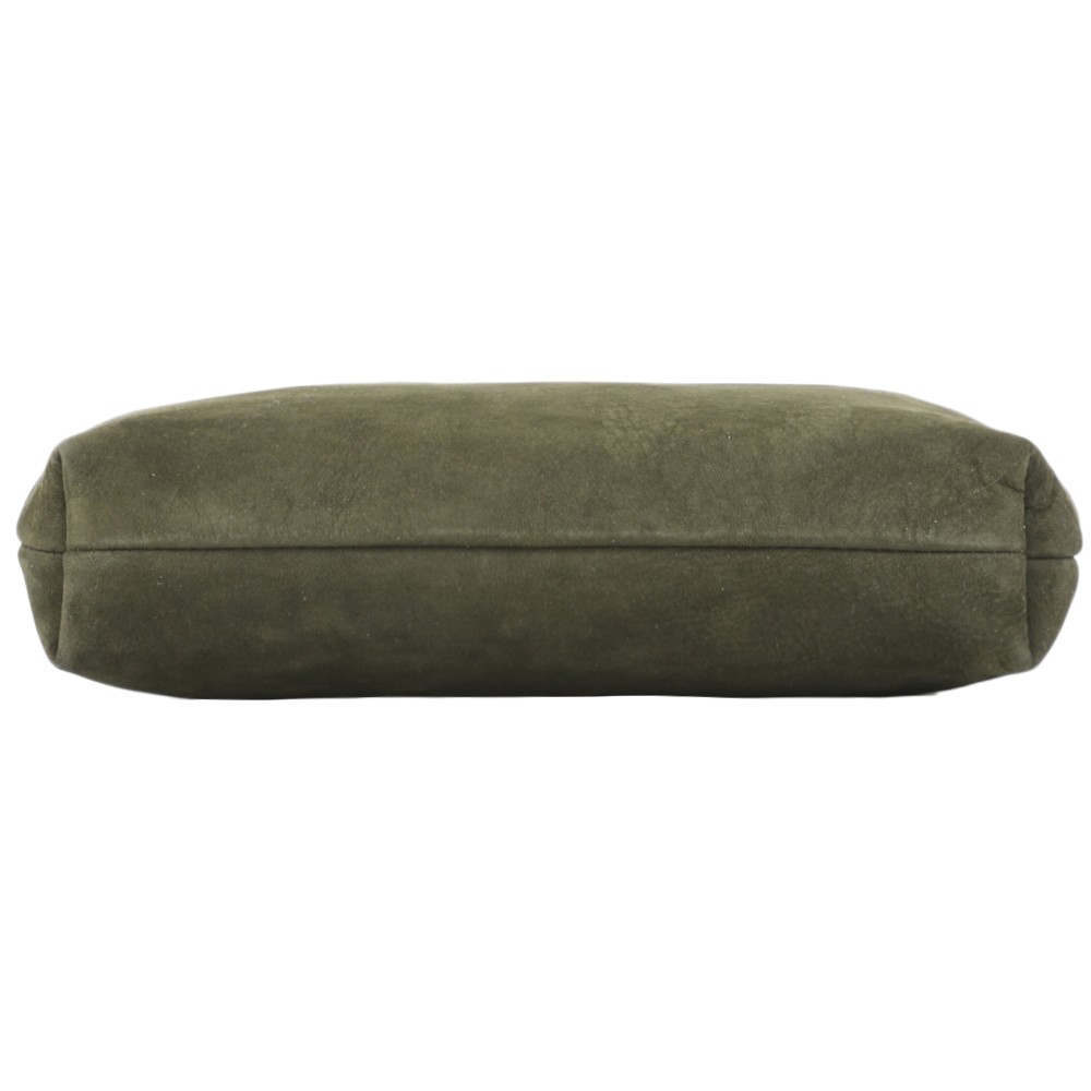 Кожаная косметичка "Лорен" (хаки)