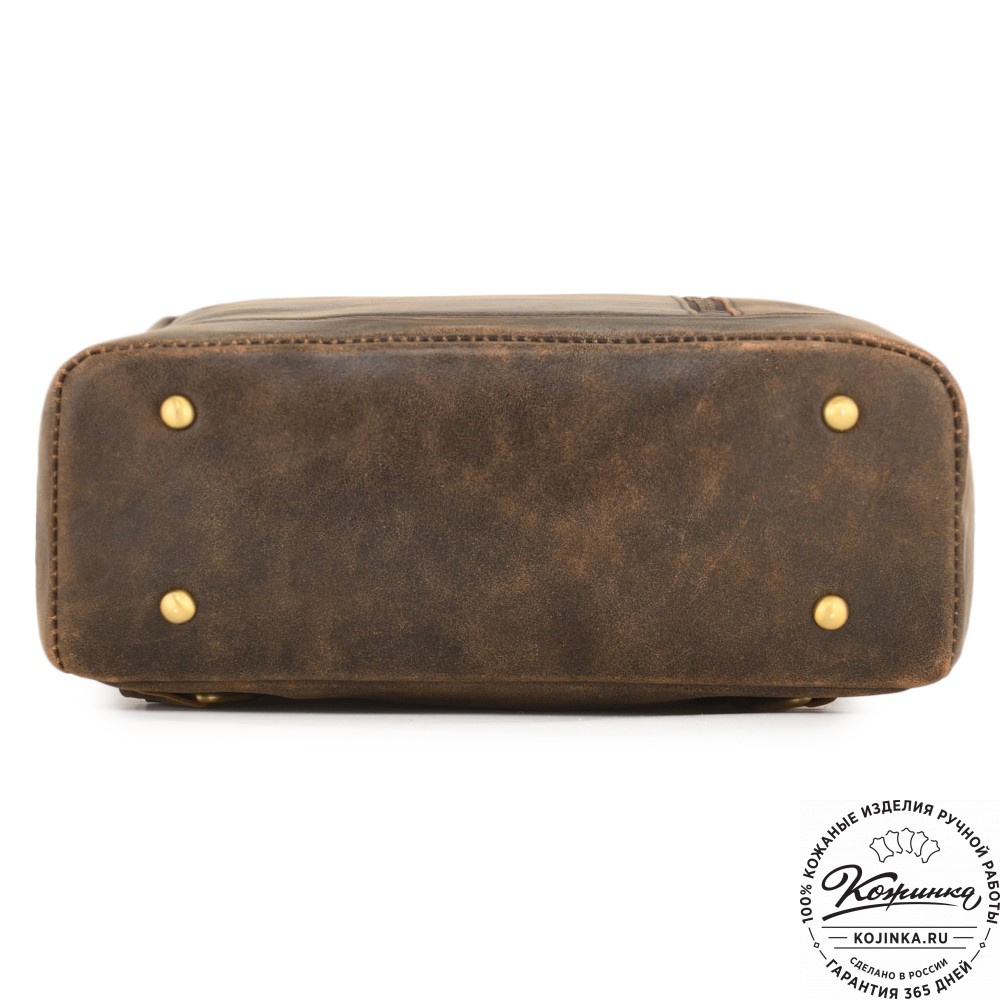 Кожаный рюкзак "Дрезден" (коричневая наппа)