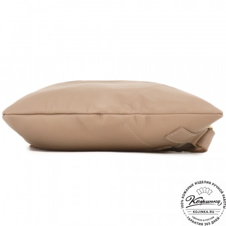 Кожаный рюкзак "Селена" (капучино)