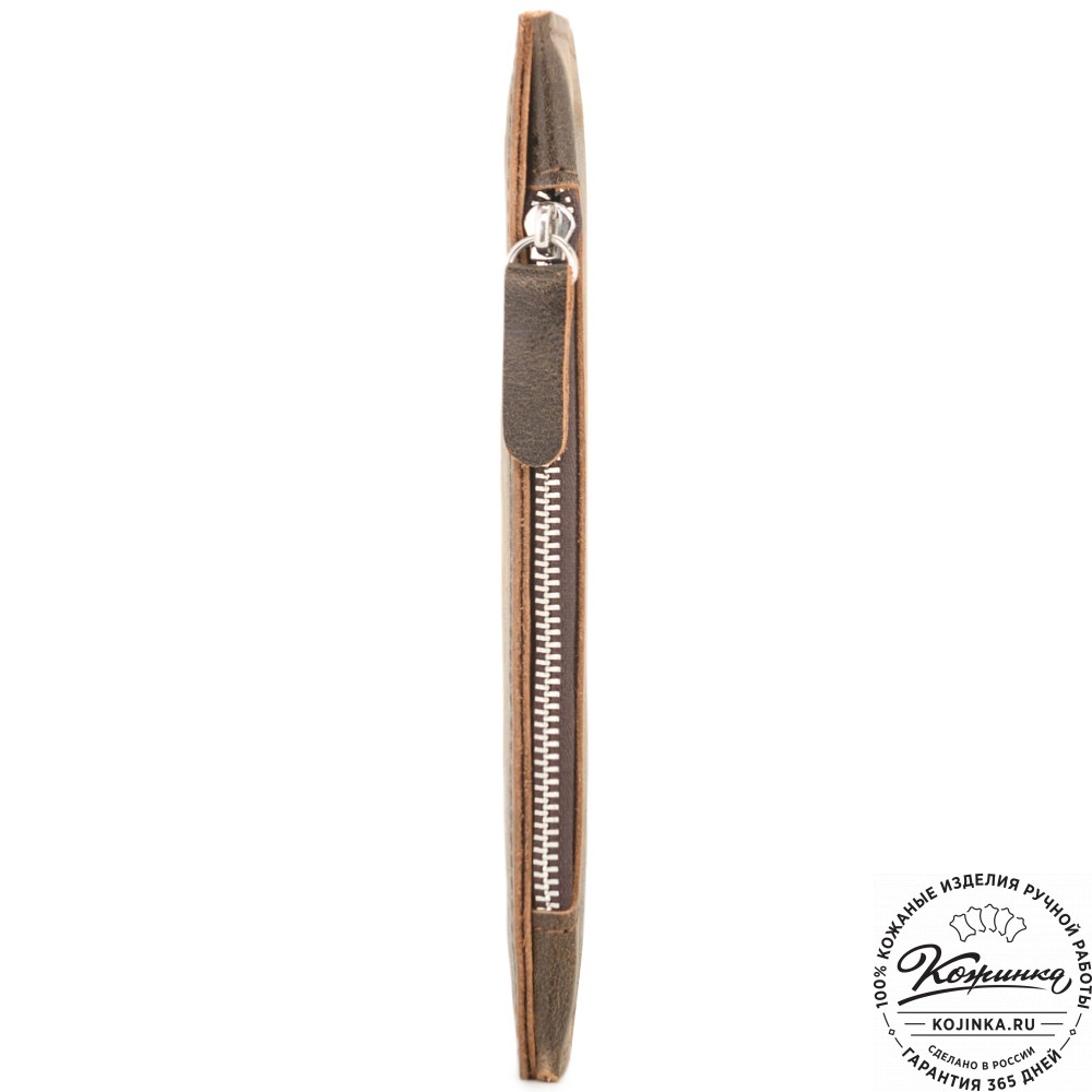 Кожаное портмоне "Арни" (коричневая наппа)