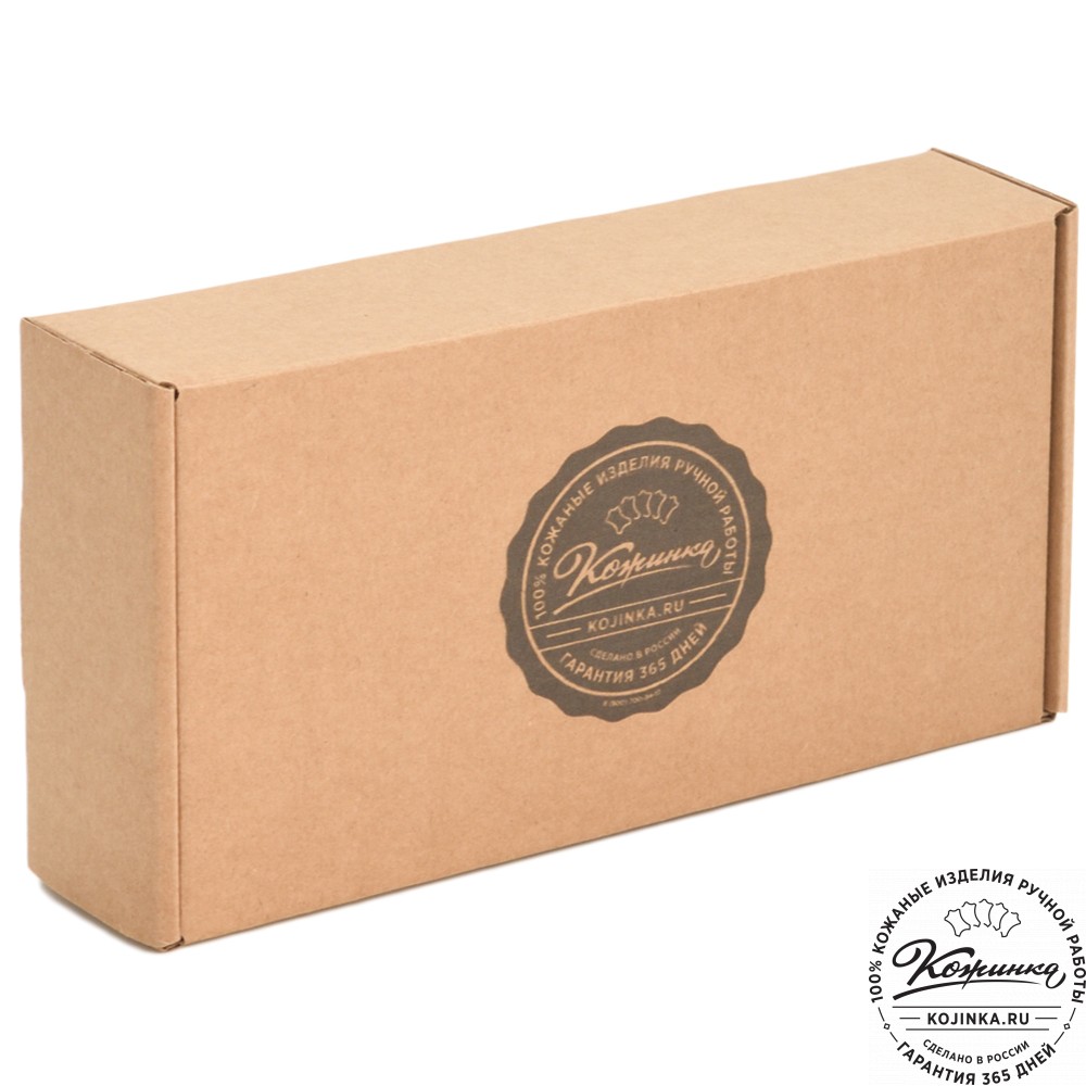 Кожаная косметичка "Лорен" (хаки)