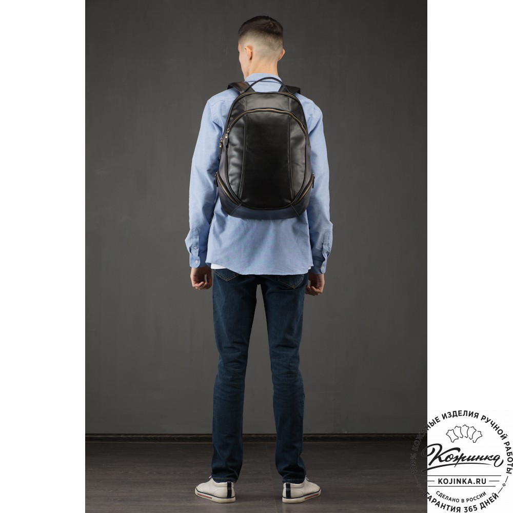 Кожаный рюкзак "Ланселот" (коричневая наппа)