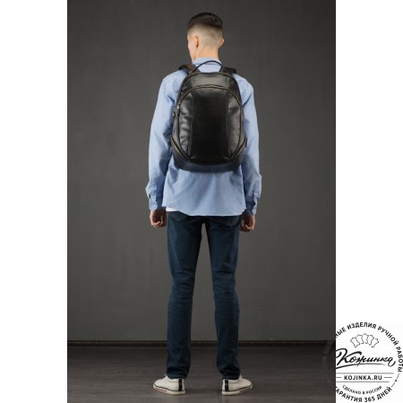 Кожаный рюкзак "Ланселот" (коричневая наппа)