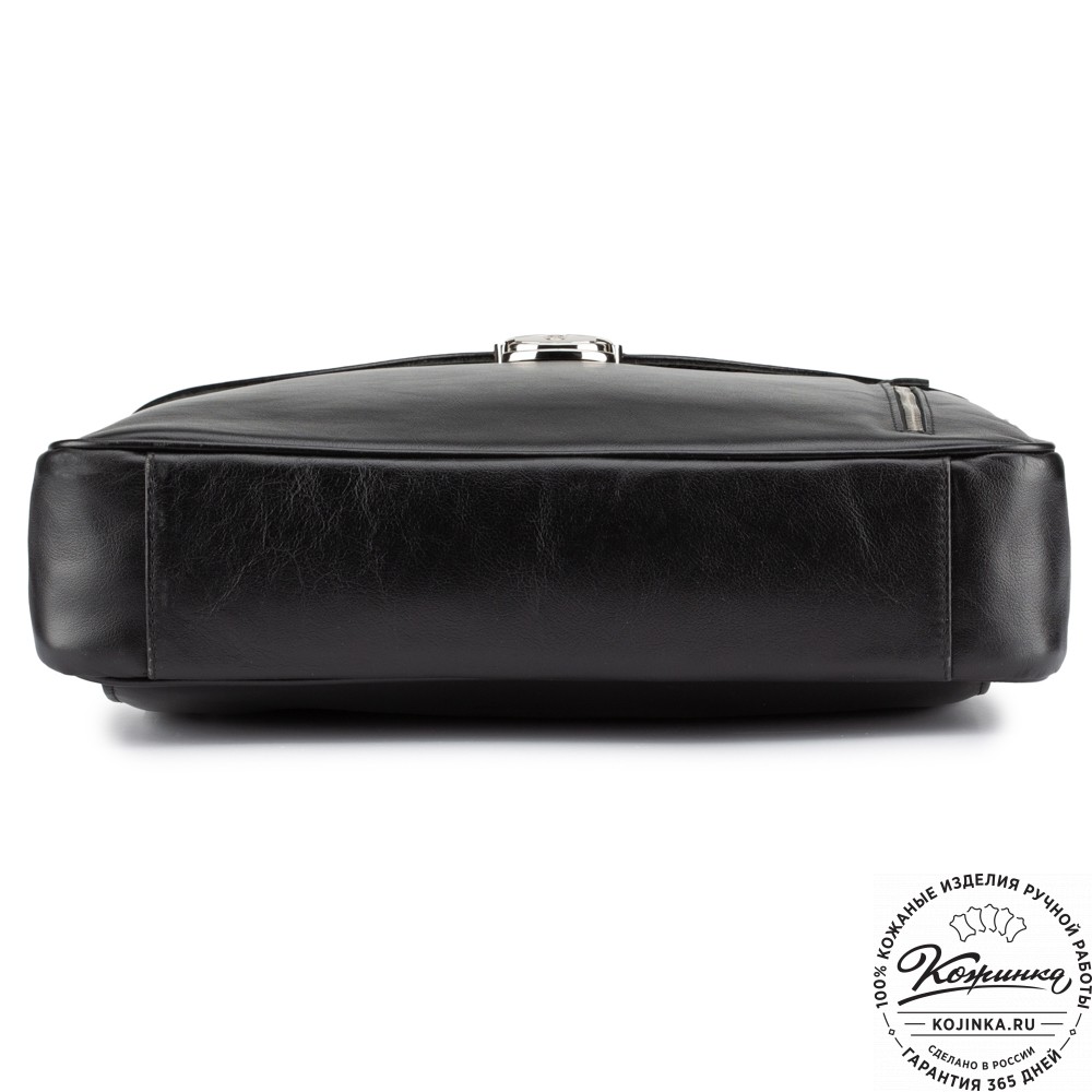 Кожаный портфель "Аскольд" (черный)