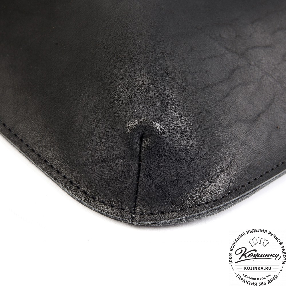 Кожаный планшет "Гудзон" (черный)