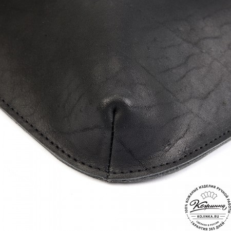 Кожаный планшет "Гудзон" (черный)
