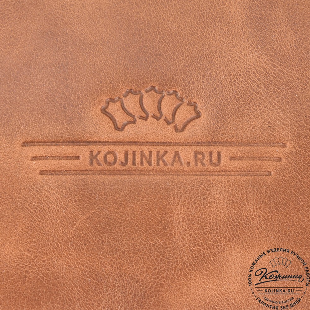 Кожаный рюкзак "Греция" (рыжий антик)