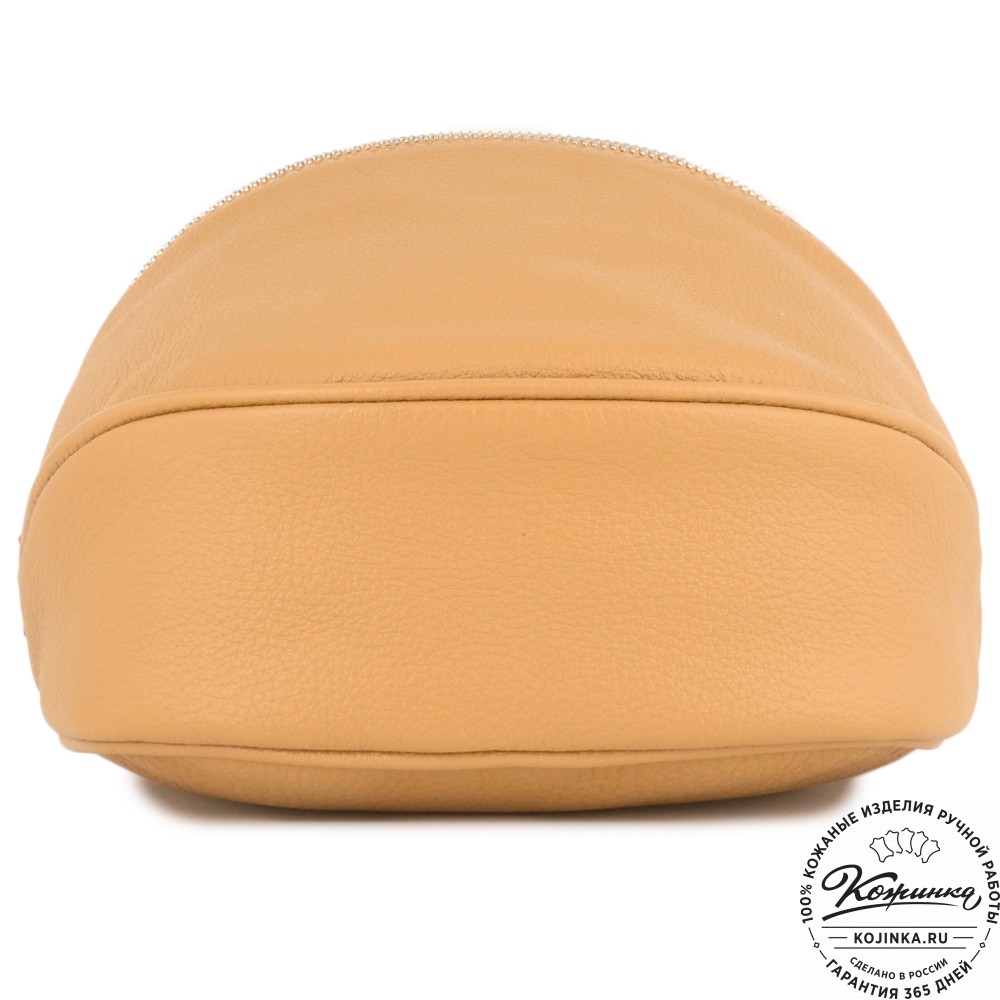 Женская кожаная сумка "Либерти" (горчица)