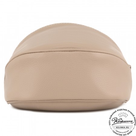 Женская кожаная сумка "Либерти" (капучино)