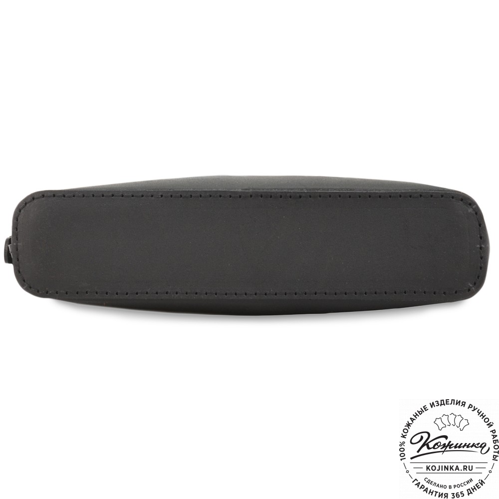  Кожаная сумка "Родос" "Мотоцикл" (черная)