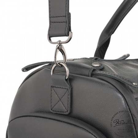 Кожаная сумка-портплед "Титан" (черный)