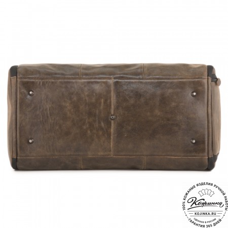 Кожаная сумка-портплед "Титан" (коричневая наппа)