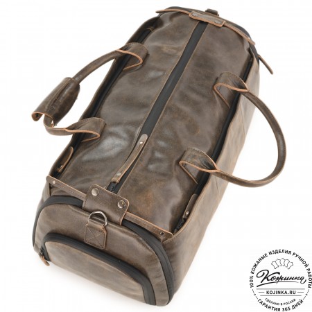 Кожаная сумка-портплед "Титан" (коричневая наппа)
