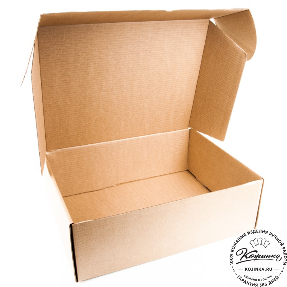 Мужской кожаный портфель "Престиж" (тёмно-коричневый)